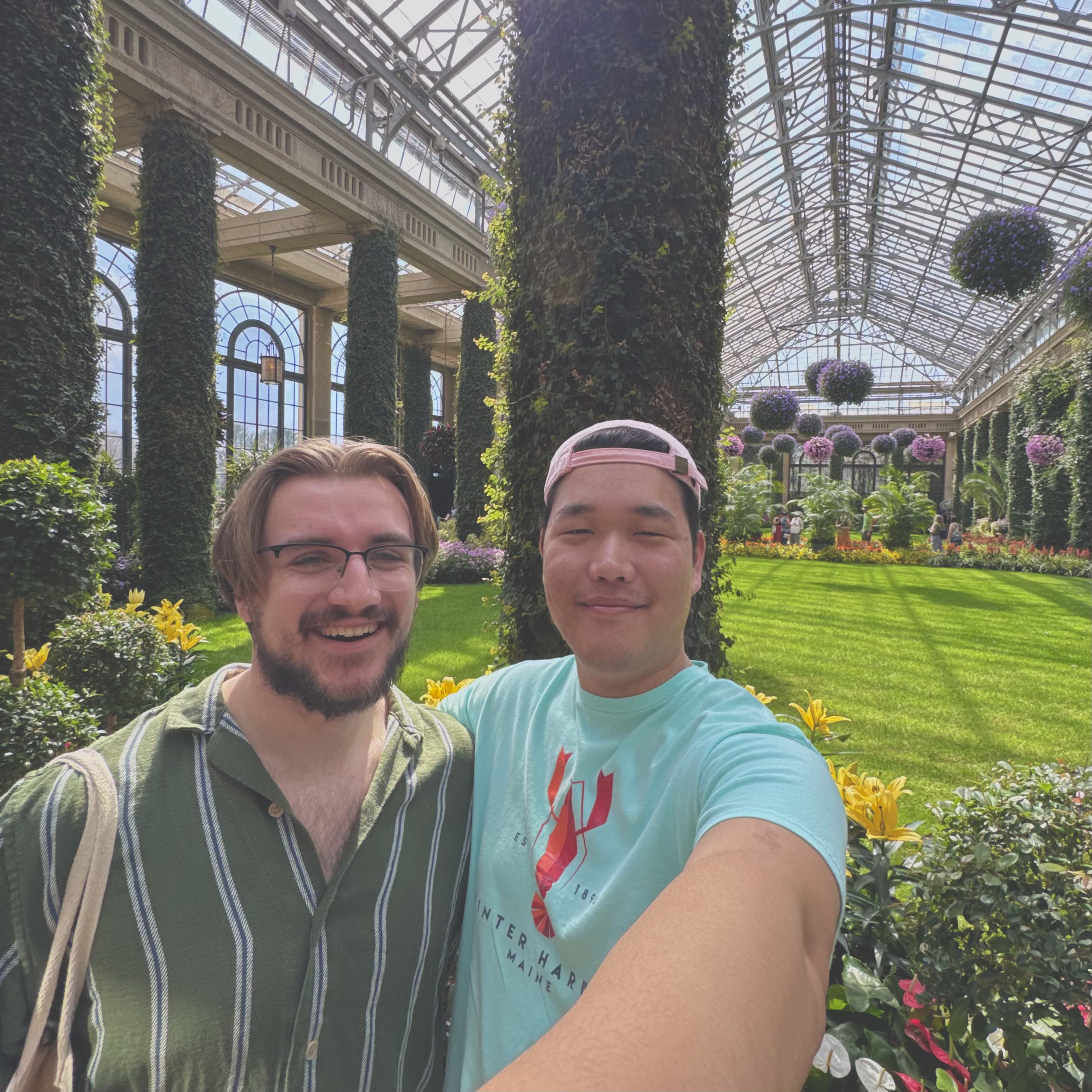 Me and Jack (Longwood Gardens)