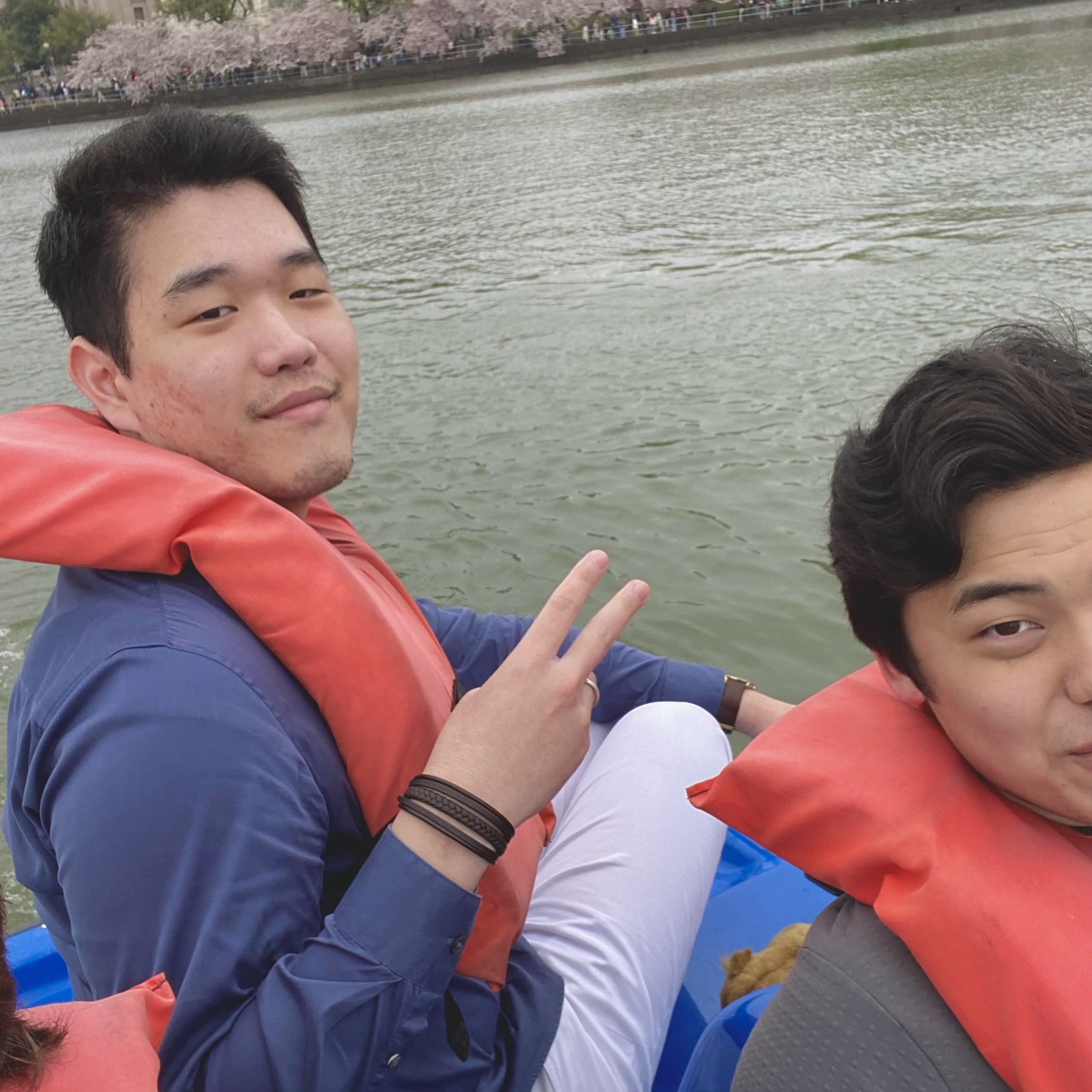 Me and Dan (Tidal Basin)