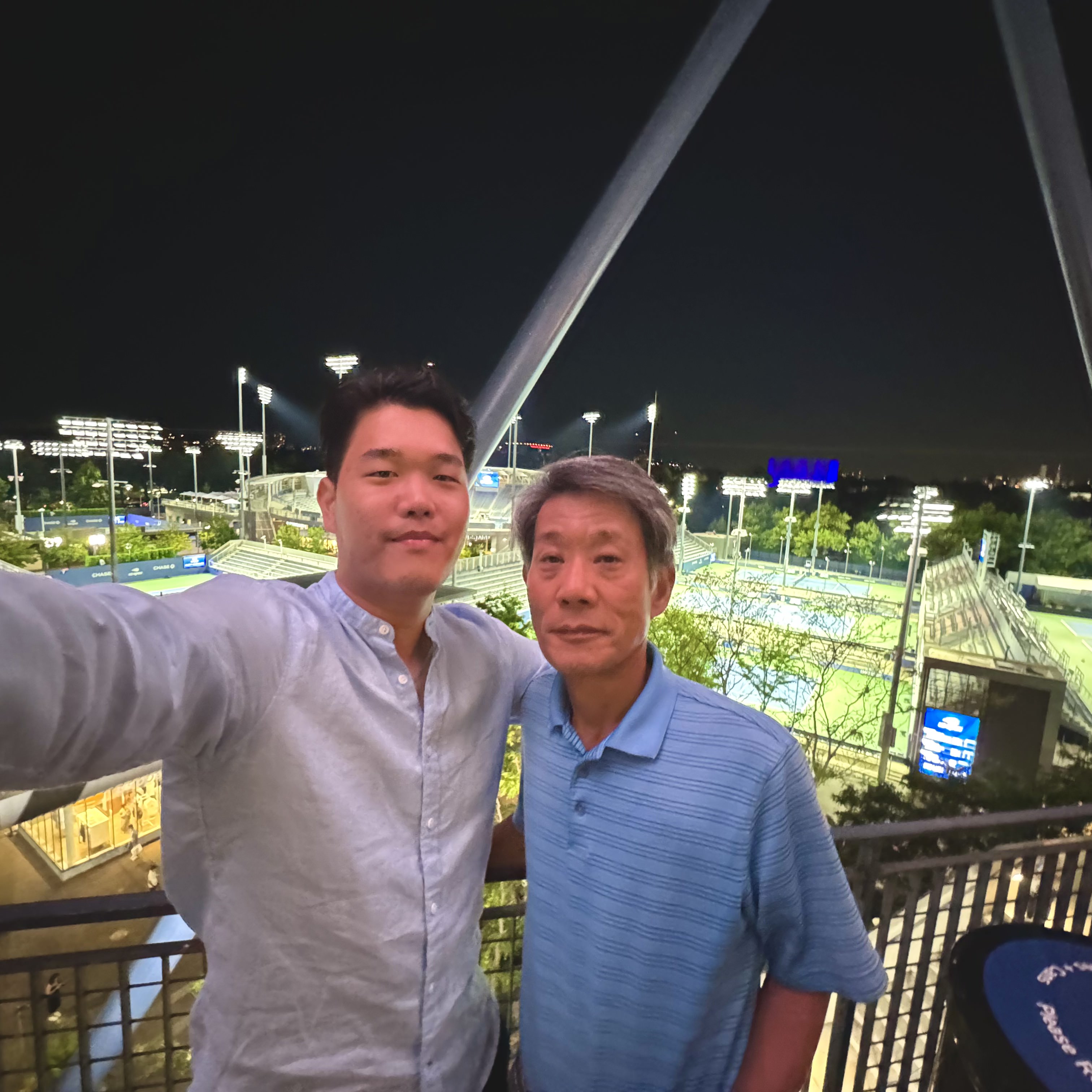 Me and Dad (US Open) — USTA Billie Jean King National Tennis Center